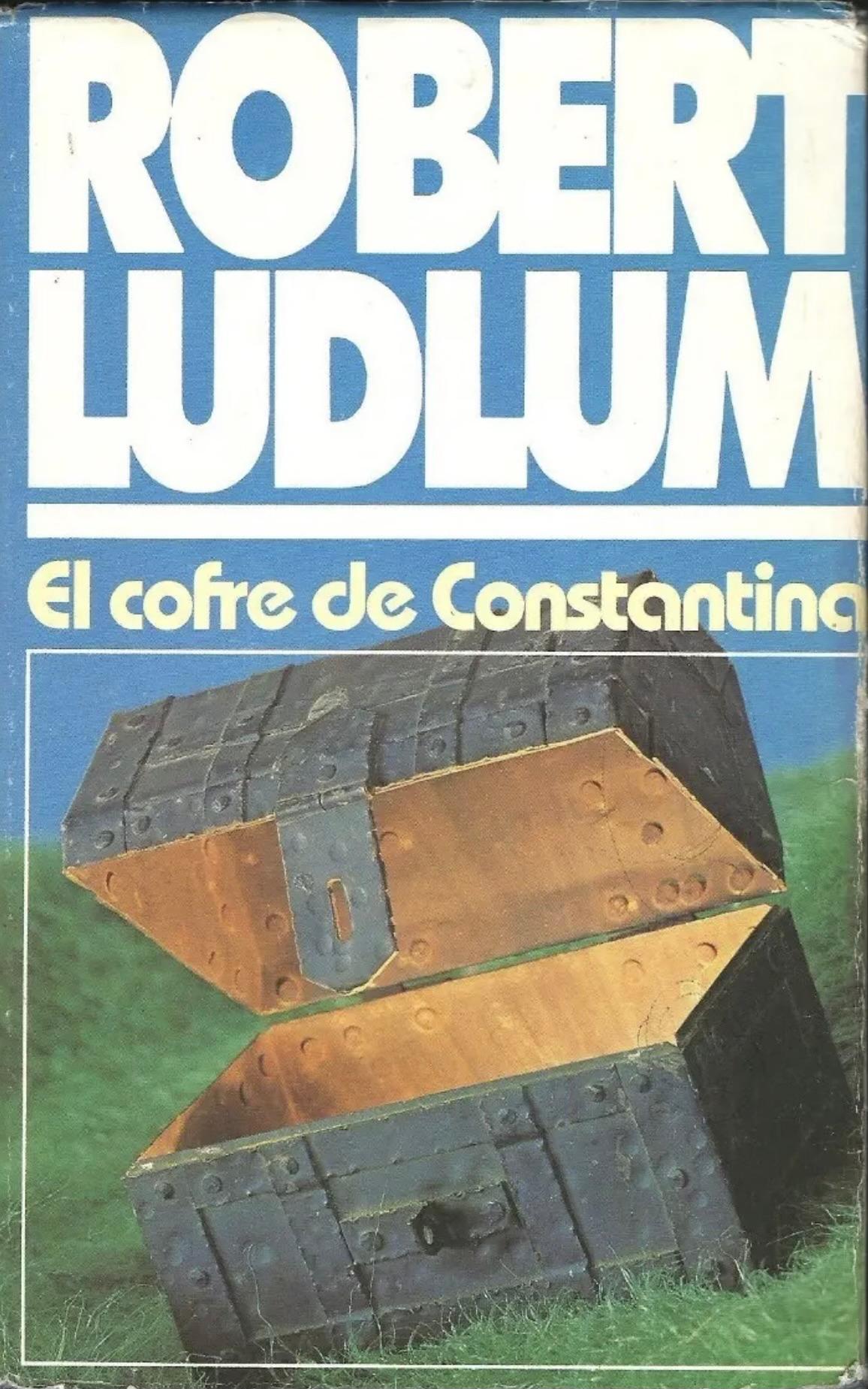 Portada del libro «El cofre de Constantina», de Robert Ludlum
