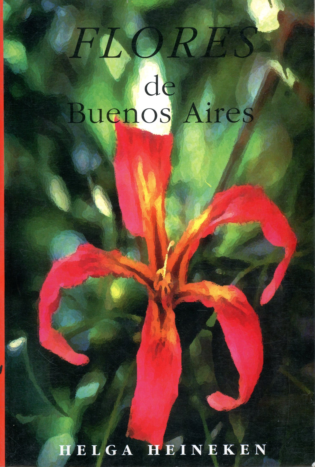 Portada del libro «Flores de Buenos Aires», de Helga Heineken