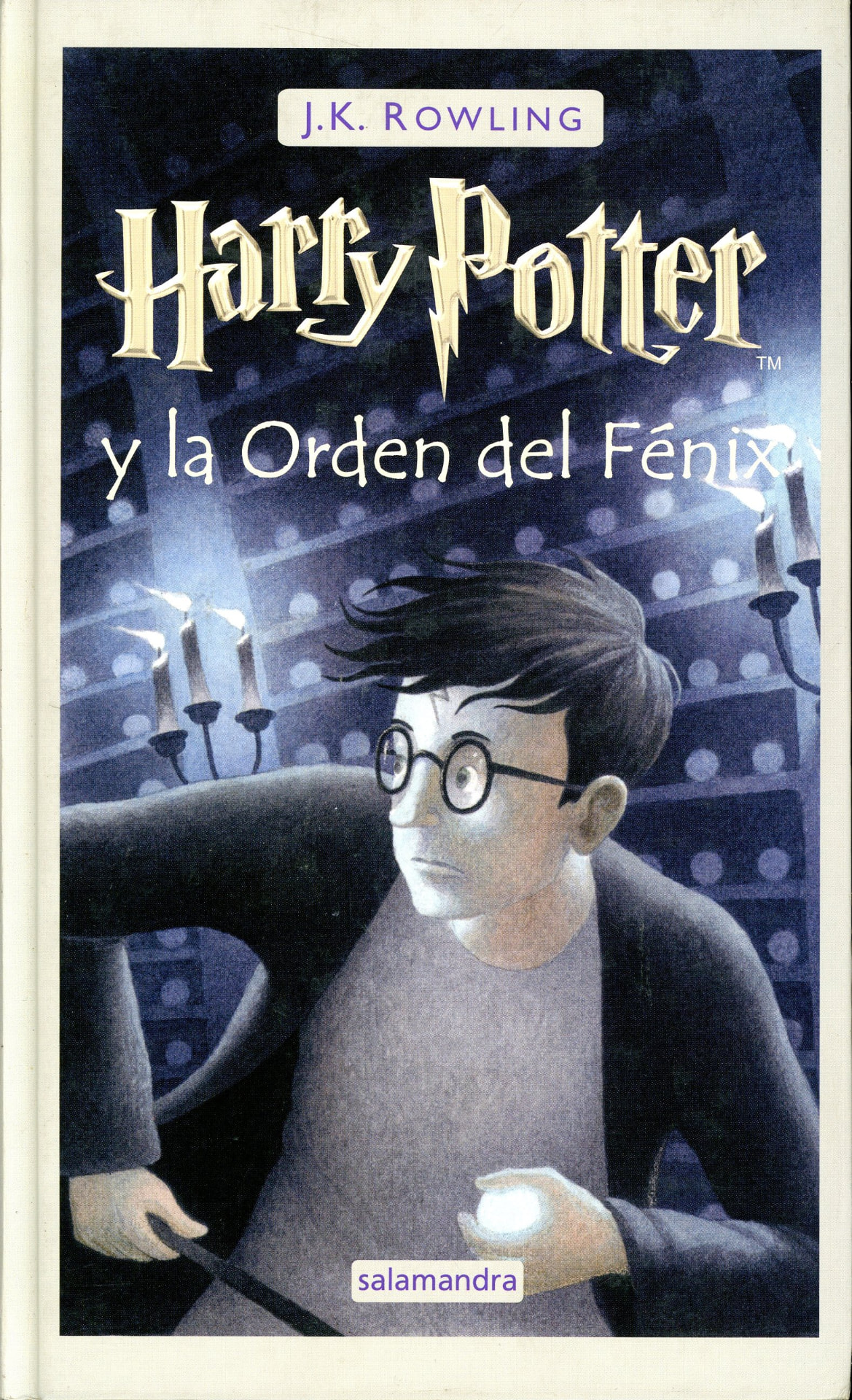 Portada del libro «Harry Potter y la Orden del Fénix», de J. K. Rowling