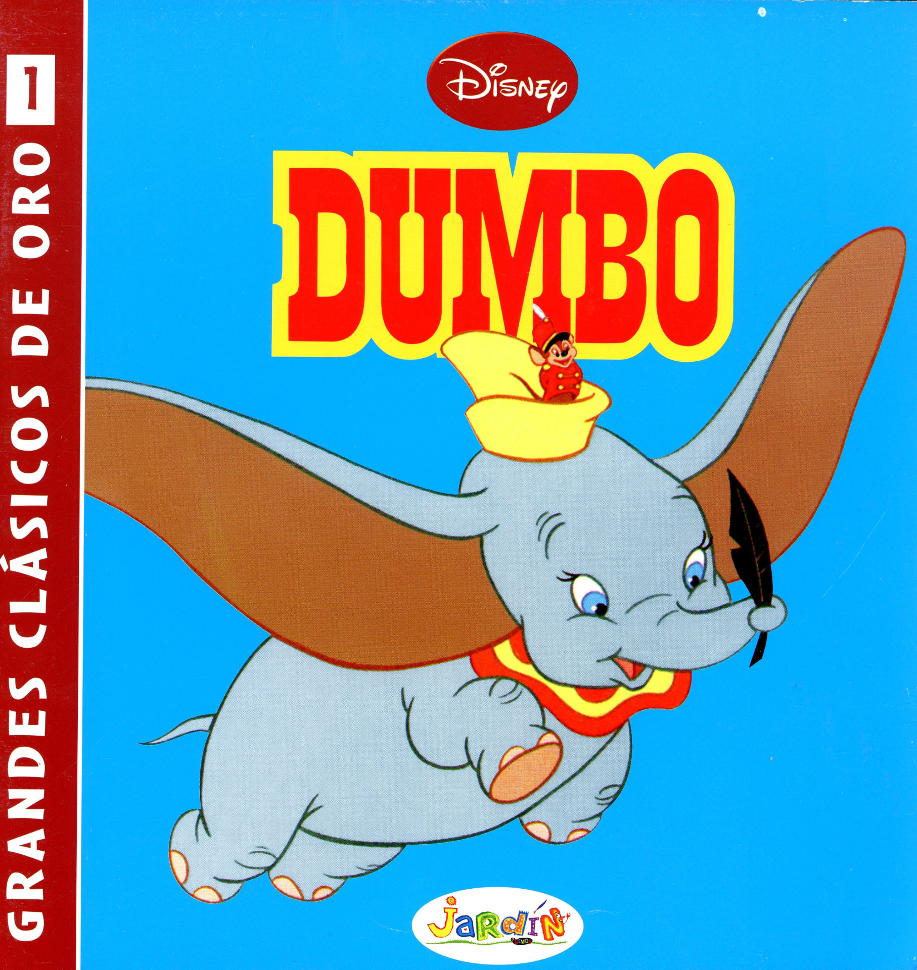 Portada de Dumbo · Grandes Clásicos de Oro N.º 1, de Disney