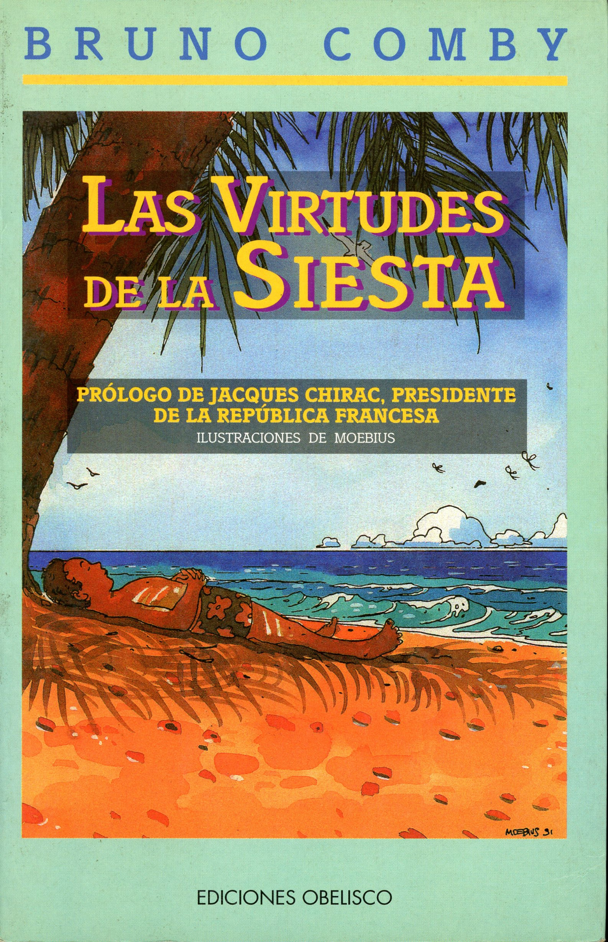 Portada del libro «Las Virtudes de la Siesta», de Bruno Comby