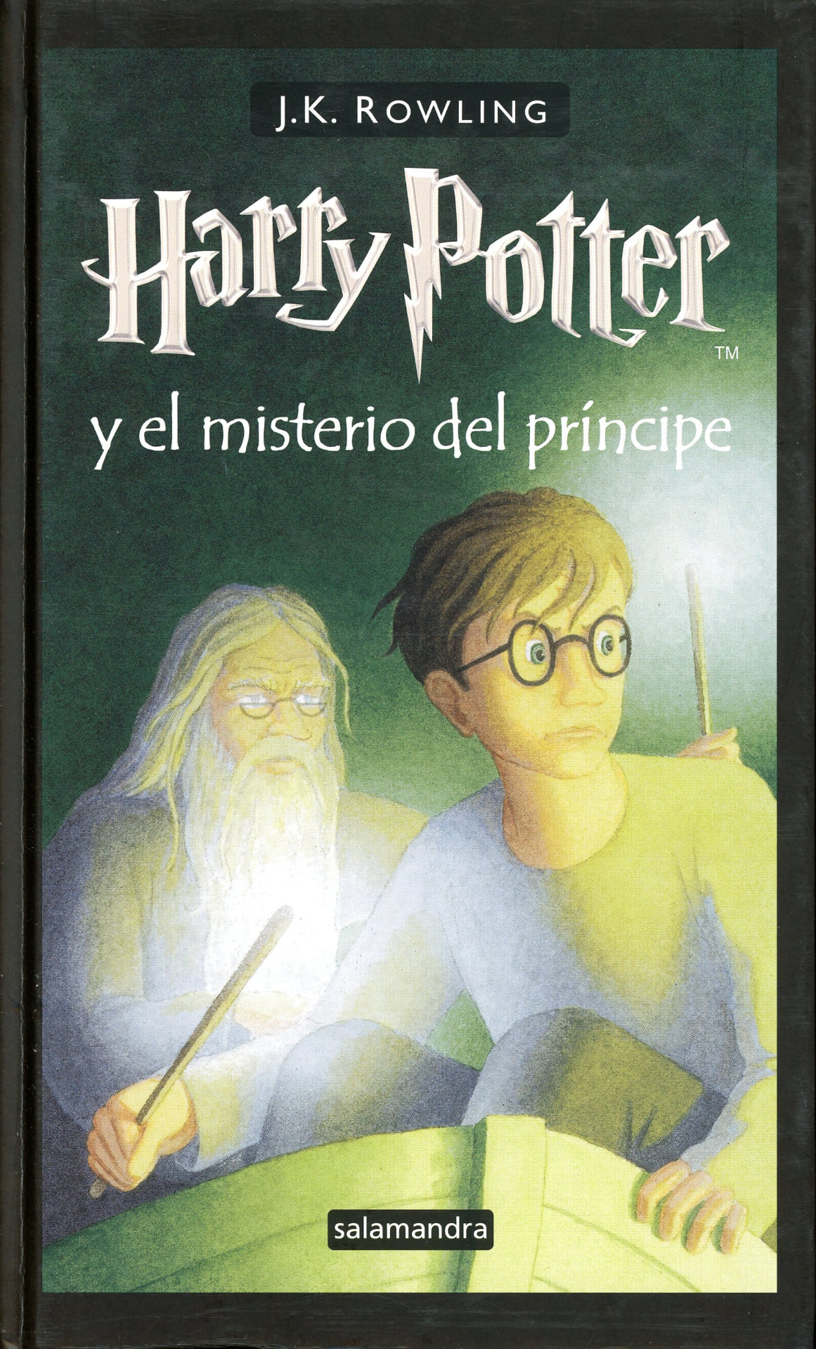Portada del libro «Harry Potter y el Misterio del Príncipe», de J. K. Rowling