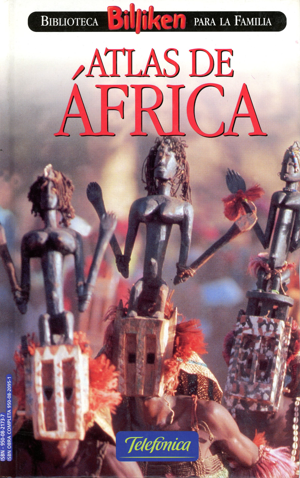 Portada del libro «Atlas de Africa», de Telefónica