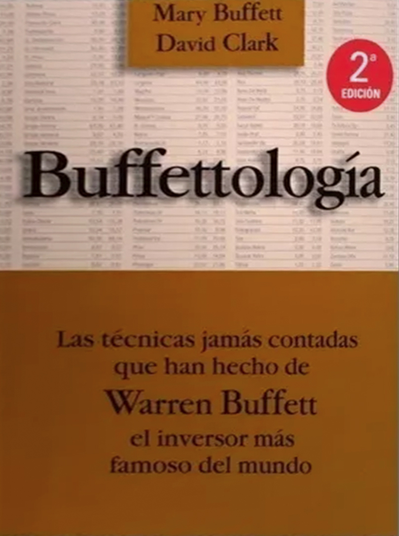 Portada del libro «Buffettología», de Mary Buffett y David Clark