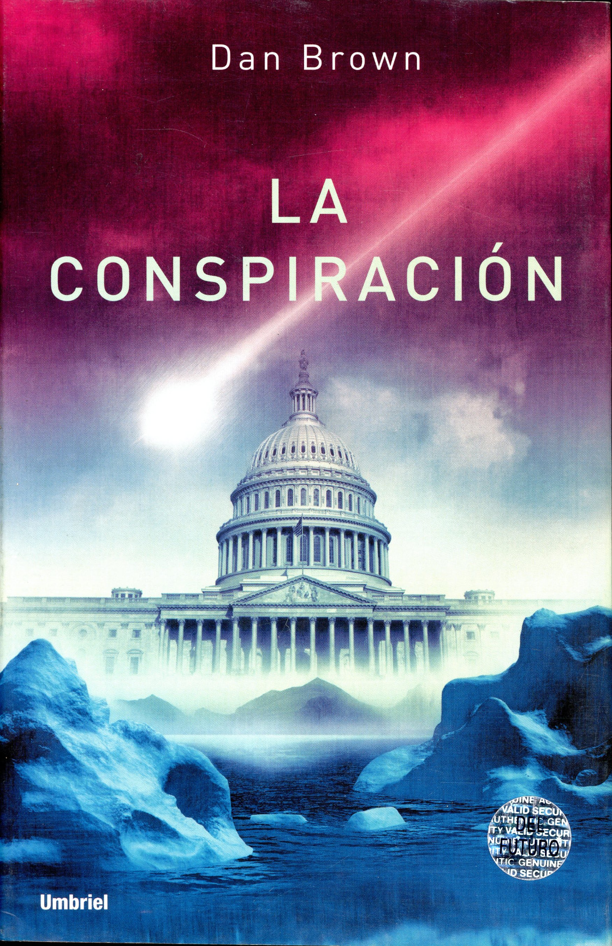 Portada del libro «La Conspiración», de Dan Brown