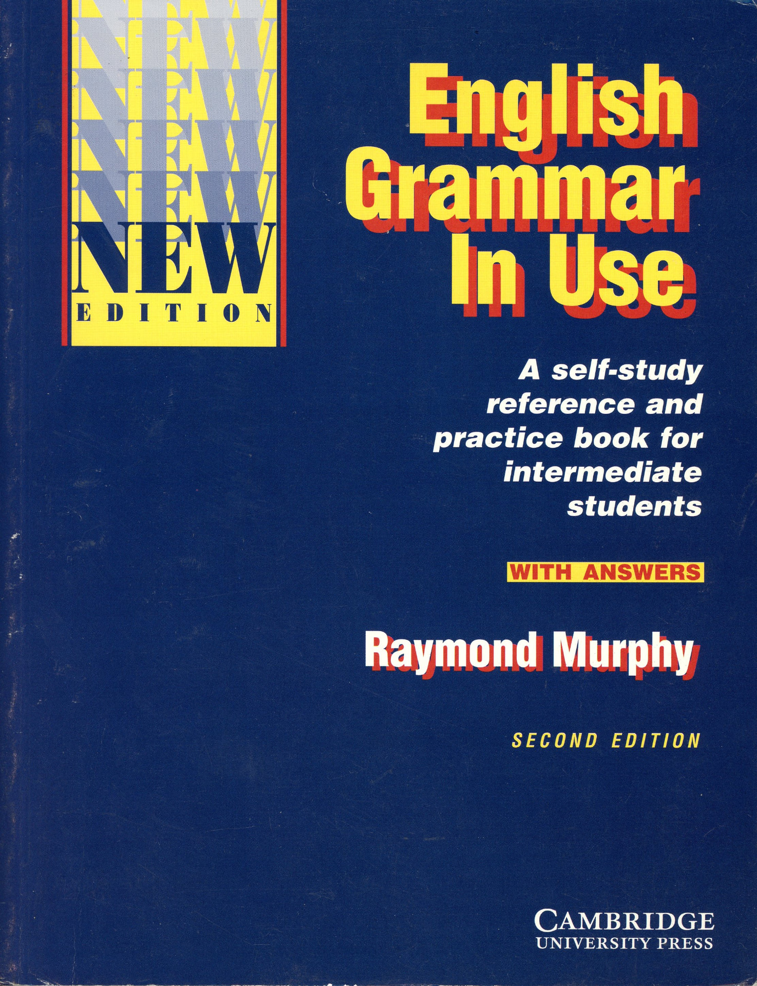Portada del libro «English Grammar in Use», de Raymond Murphy