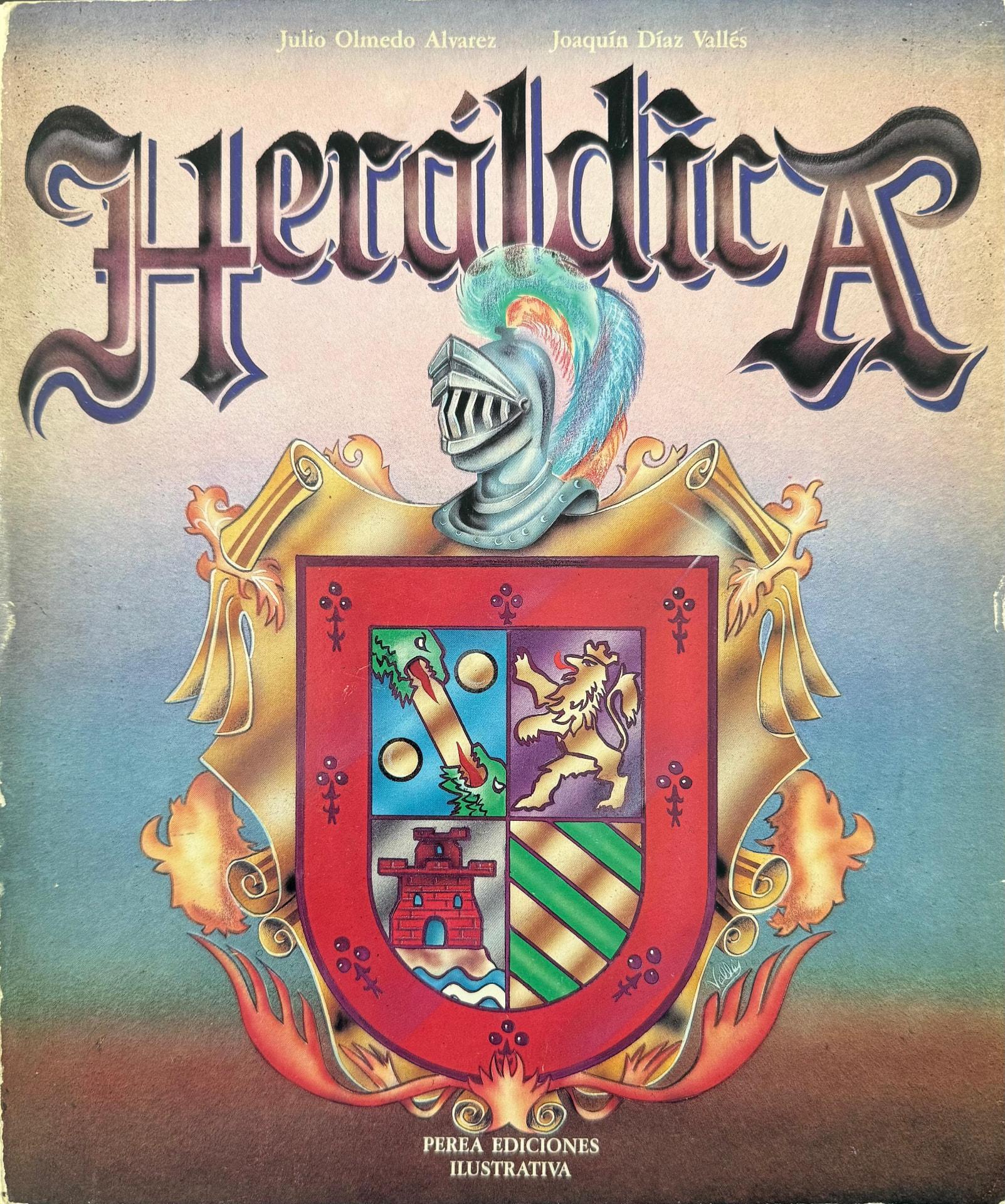Portada del libro «Heráldica», de Julio Olmedo Alvarez y Joaquín Díaz Vallés